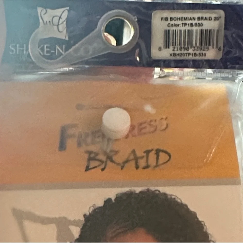 FreeTress 20” Braid Bohemian Crochet Hair - Black/Red (TP1B/530)
